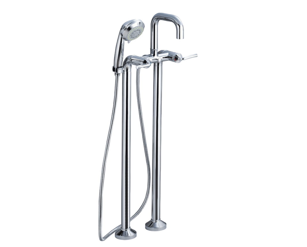 Bộ vòi bốn tắm nằm nóng lạnh (đặt sàn) MOEN 16273+16273F