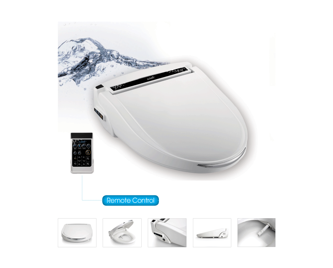 Nắp bàn cầu điện tử BLUWASH BW-103R