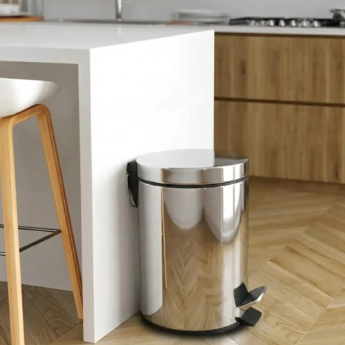 Thùng rác inox 8 lít ATMOR 8073