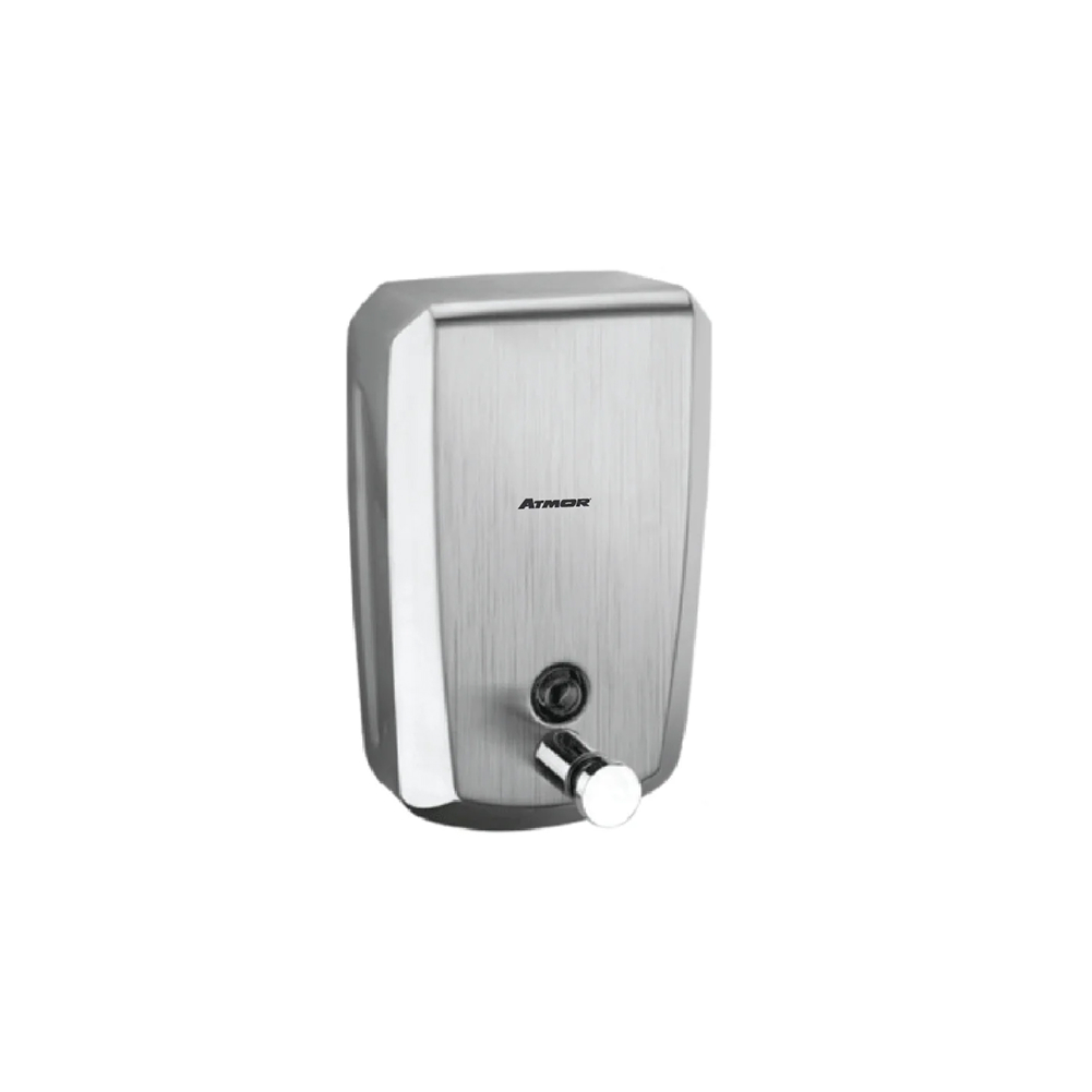 Hộp đựng xà bông treo tường inox (nhám) ATMOR 8114