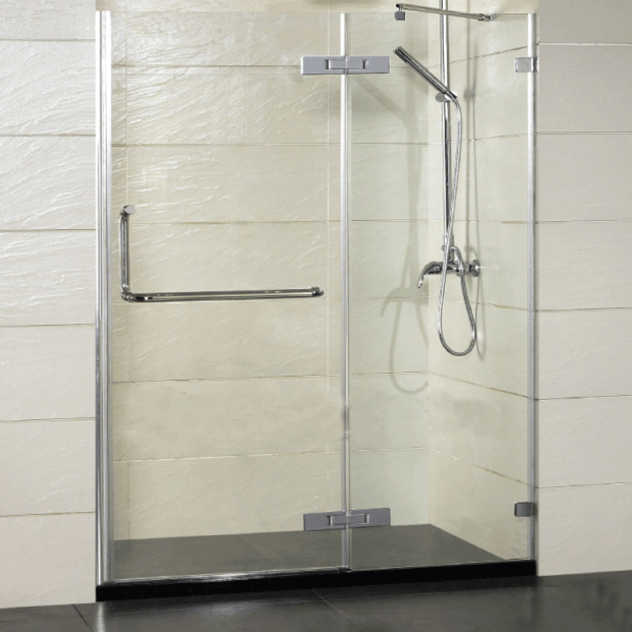 Vách kính phòng tắm (cửa mở) MANHATTAN MW6221B
