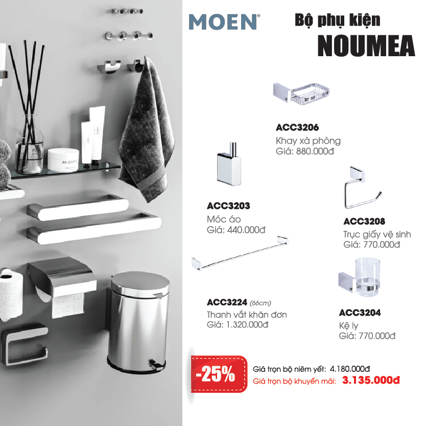 Bộ phụ kiện NOUMEA