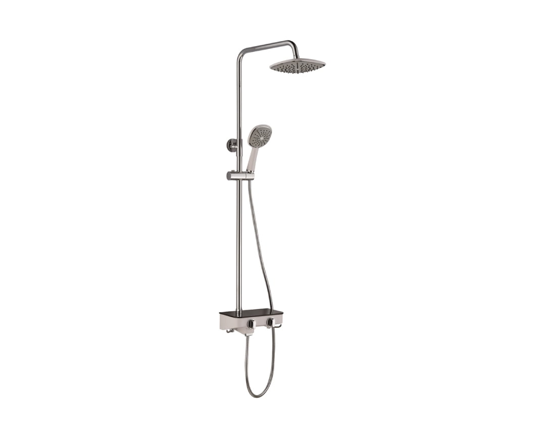 Bộ Sen Cây Đứng Mạ Chrome ATMOR AT10201