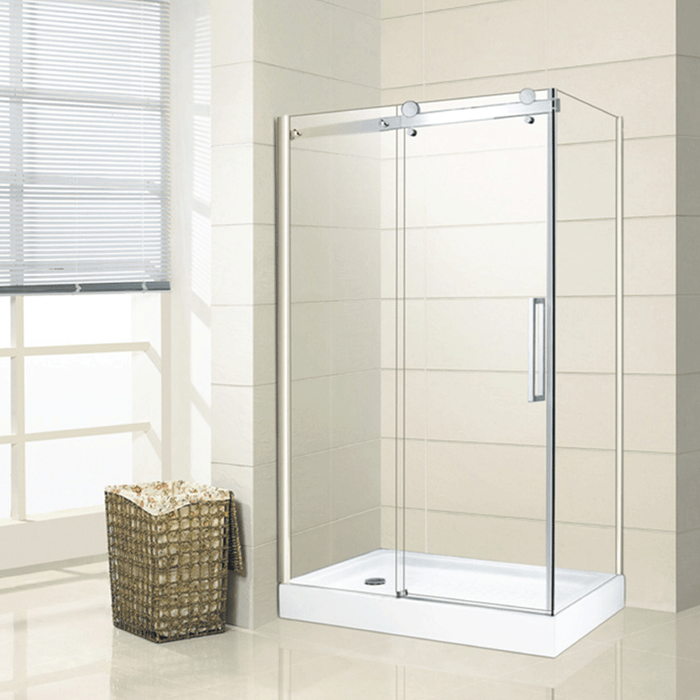 Buồng tắm đứng kính cửa lùa MKE1131  + đế P1812