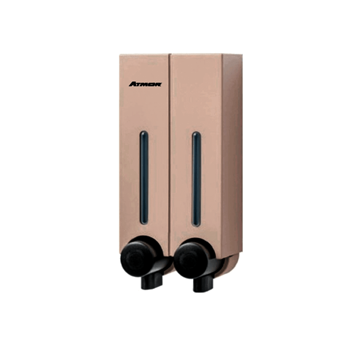 Hộp Đựng Xà Phòng Vàng Đồng 2 ngăn ATMOR HP-725-2MT