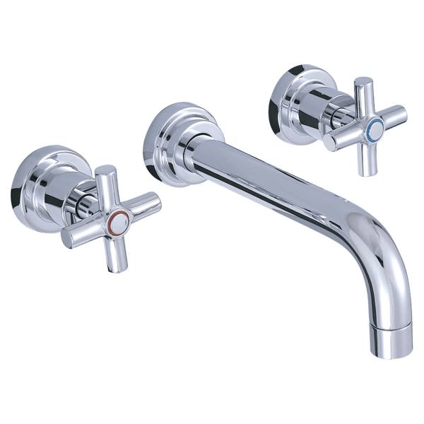 Vòi lavabo 3 lỗ nóng lạnh cao cấp MOEN 4043