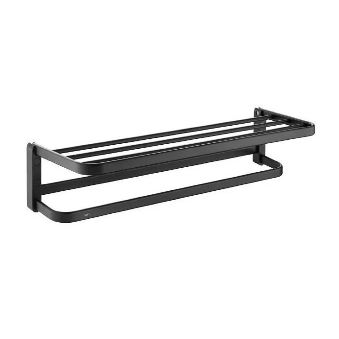 Thanh Treo Khăn Đen Moen ACC2401BLK Hai Tầng