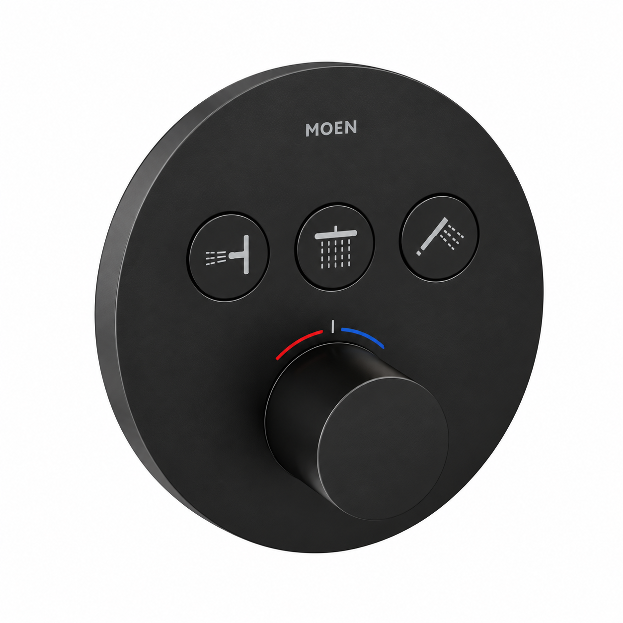 Mặt nạ âm tường 3 chức năng xả MOEN UHT73343BL - Tròn
