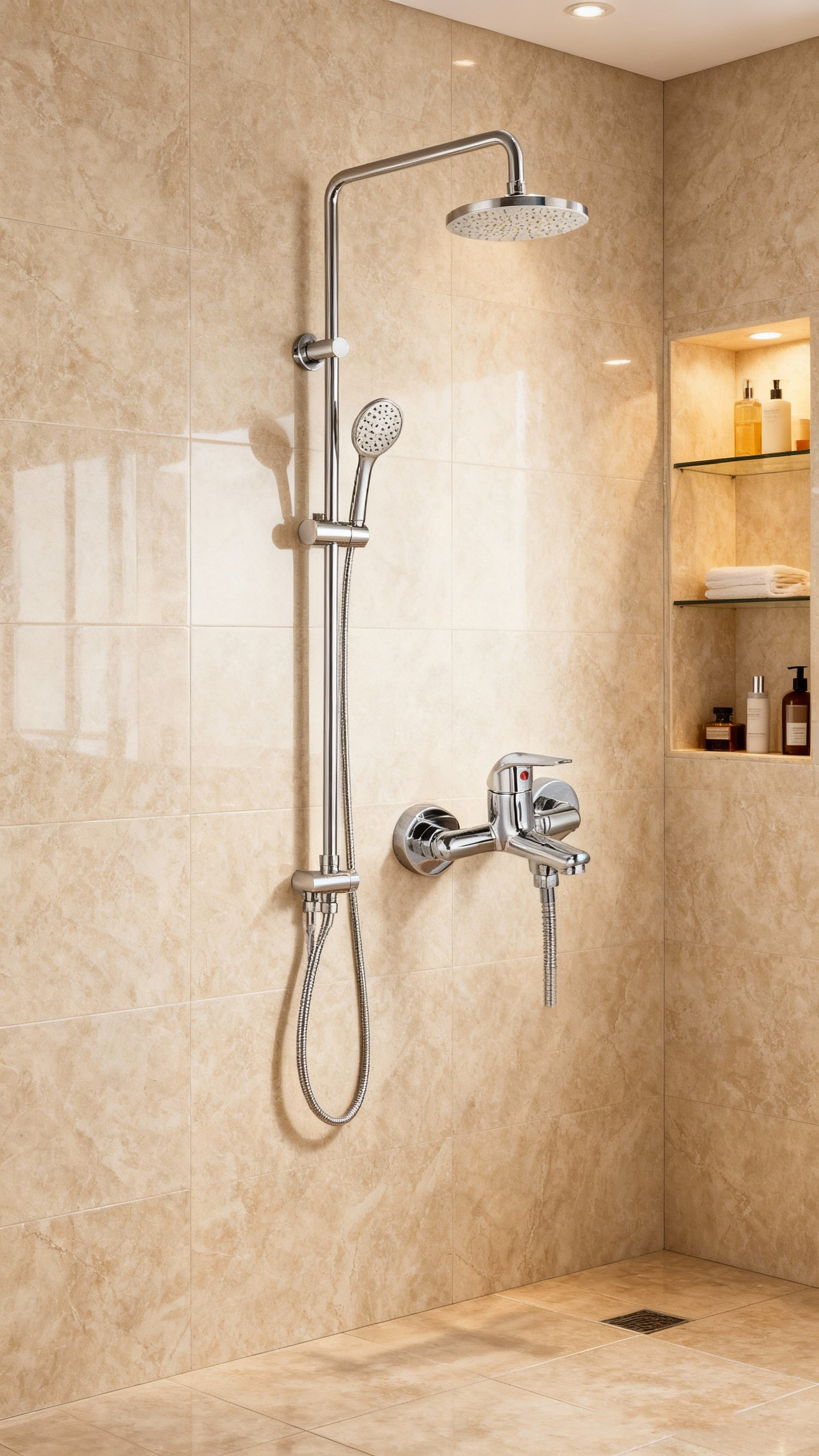 dreamina-2026-01-05-2697-Position the shower set in a bathroom wi...